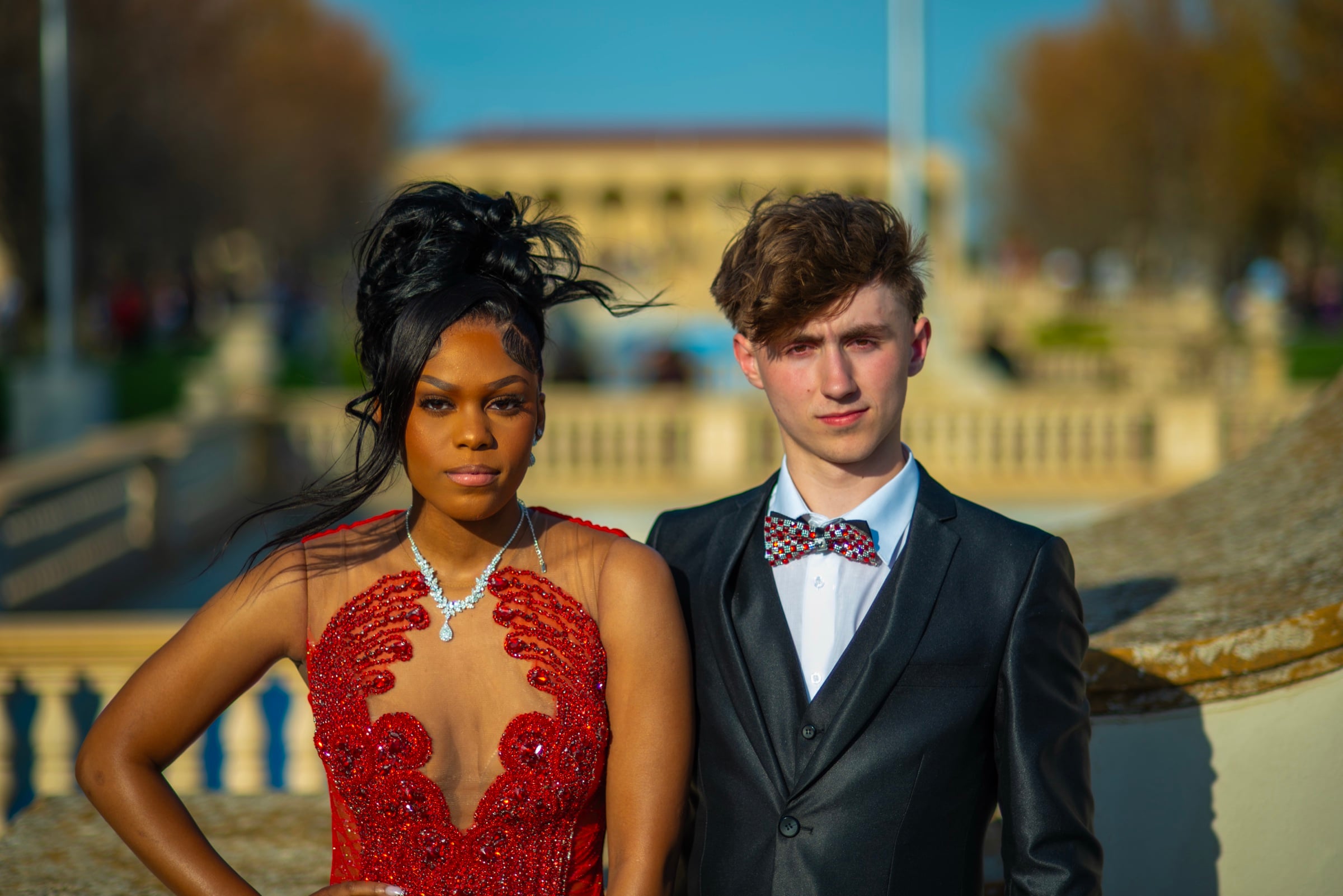 Senior portrait confident pose